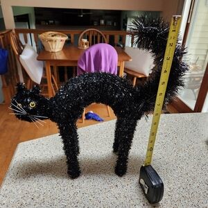 Black Cat Halloween Decoration